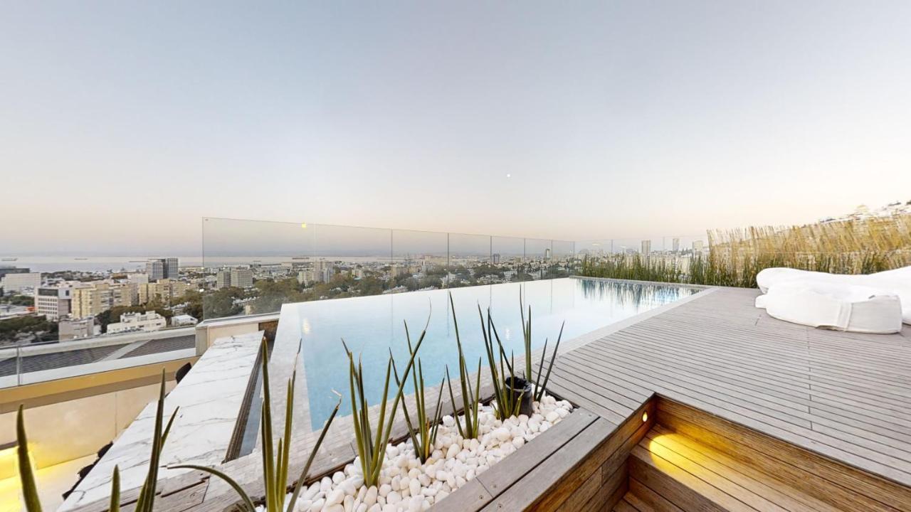 Serene - Infinity Cview Pool - 4 Bedrooms Luxury Penthouse Haifa Exterior foto