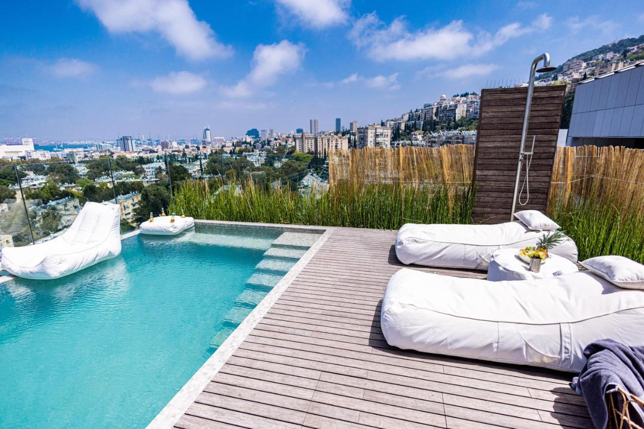 Serene - Infinity Cview Pool - 4 Bedrooms Luxury Penthouse Haifa Exterior foto
