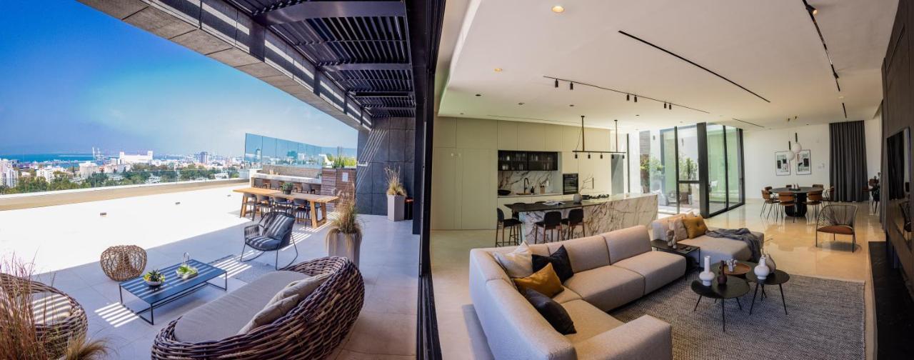 Serene - Infinity Cview Pool - 4 Bedrooms Luxury Penthouse Haifa Exterior foto